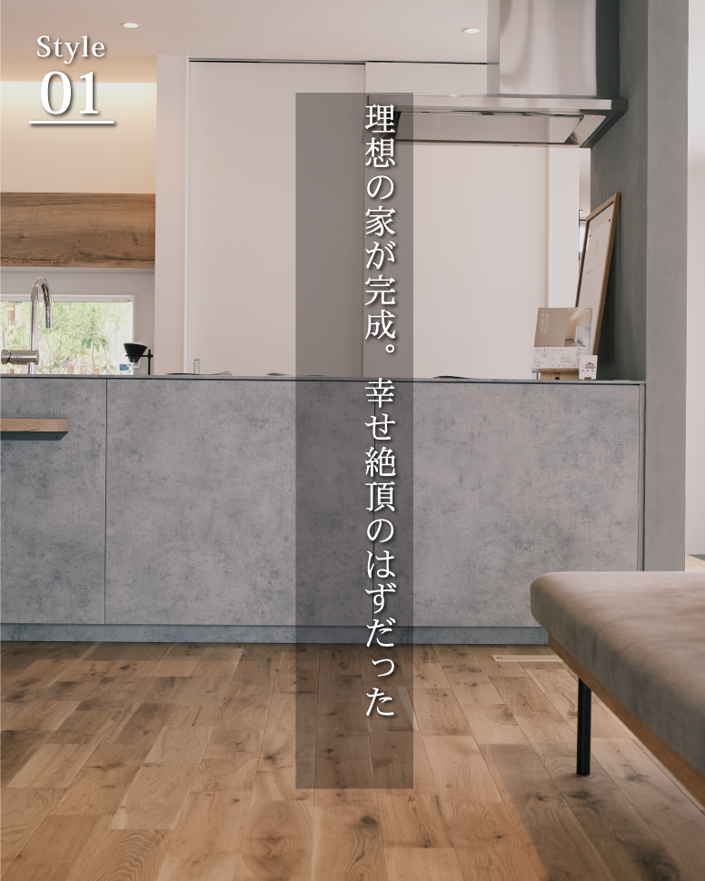 平屋の美しさが際立つ外観