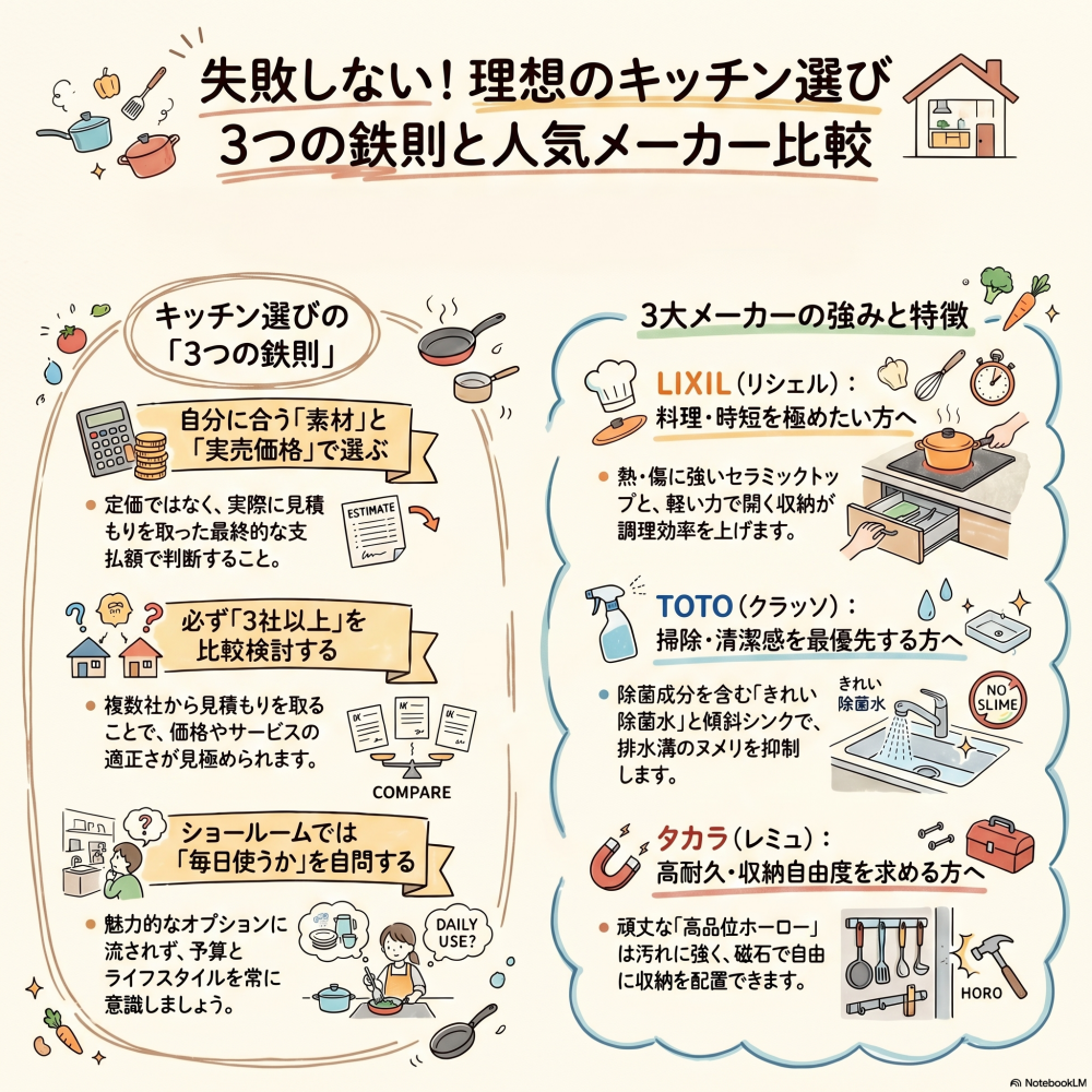  【Study】リクシル・TOTO・タカラを徹底比較！