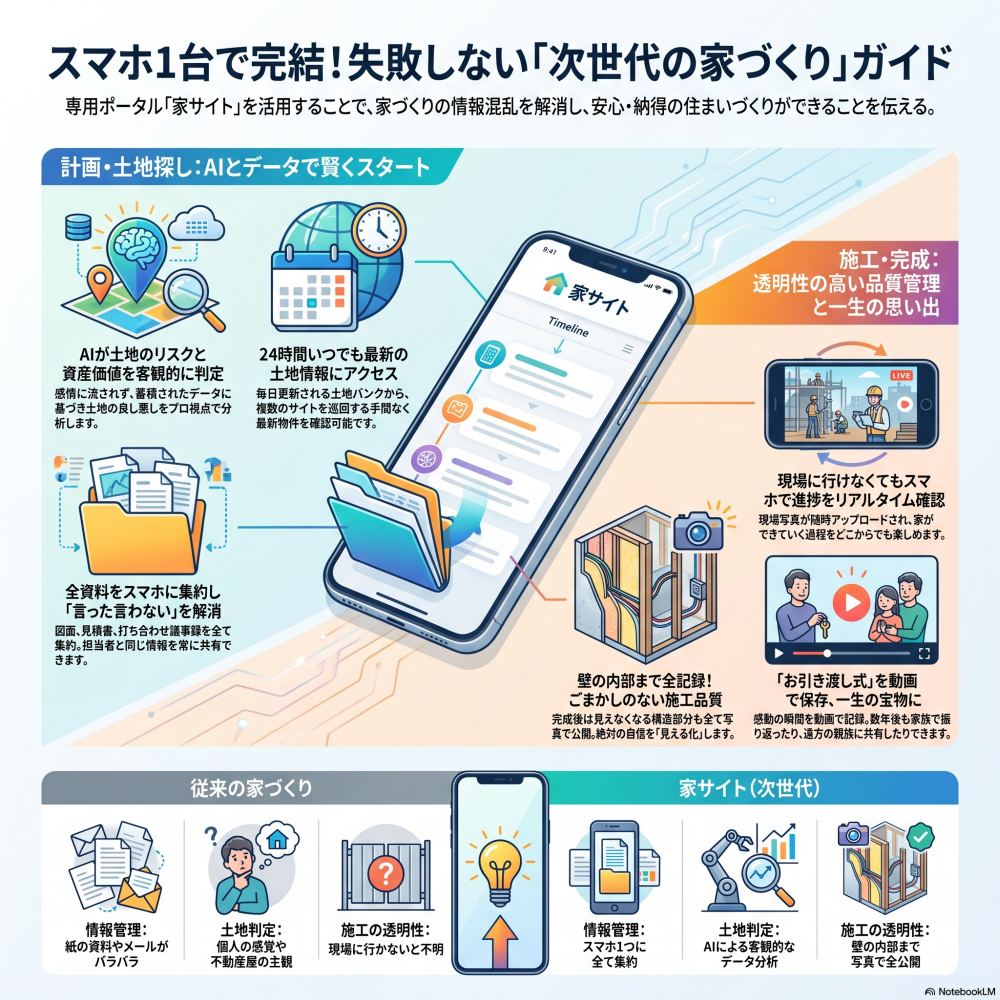 【Study】30代子育て世代を救う次世代の神ツール「家サイト」