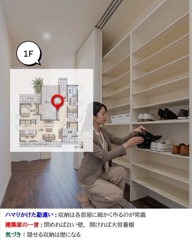 23坪広々暮らすガレージハウス