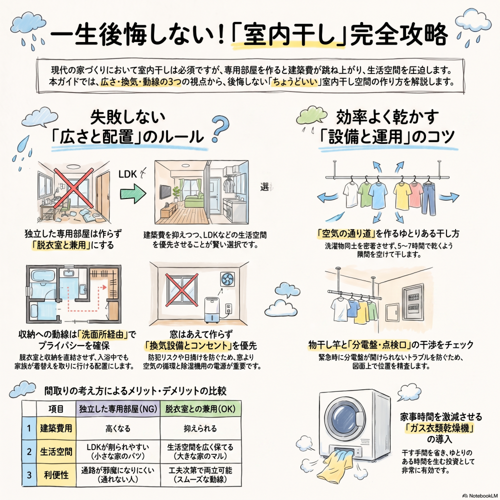 【Study】室内干しで一生後悔しないための失敗パターン7選と新常識