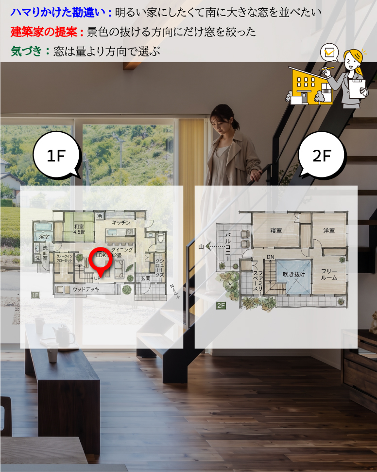 28坪に詰まった景色を楽しむ家の工夫