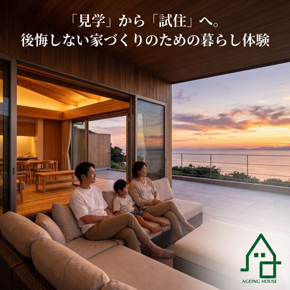 【新情報】試着や試乗はするのに、なぜ家は試せないのでしょうか？
