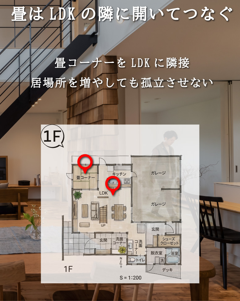 開放感と温もりを両立した快適な家