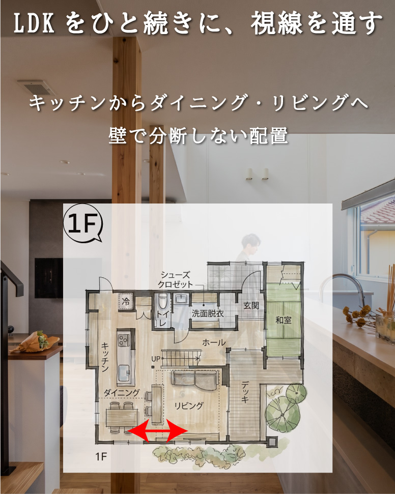 34坪で叶える吹抜けある暮らし